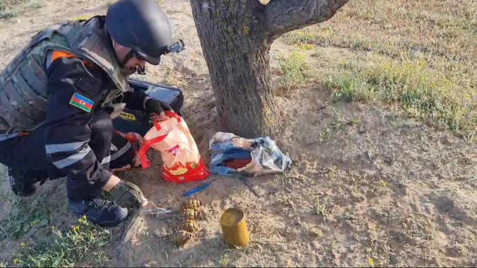 Опасная находка в Абшеронском районе