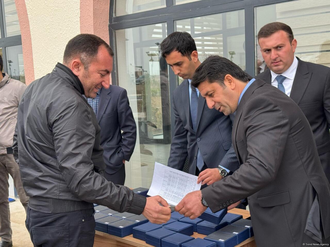 Ağdam rayonunun Sarıcalı kəndinə növbəti köç olub