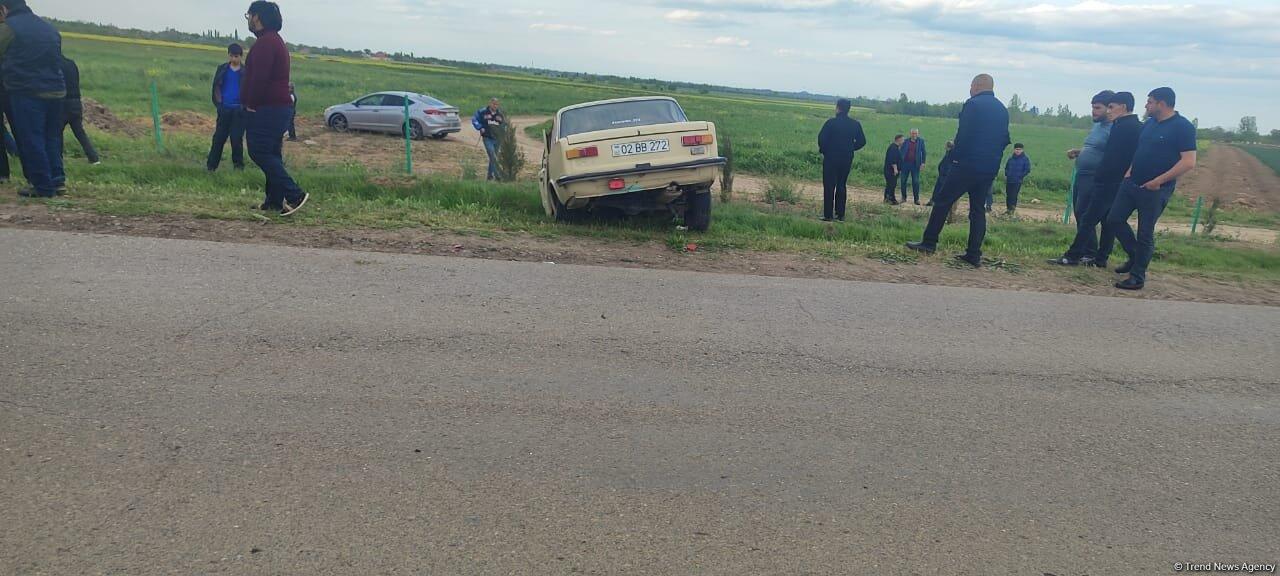 Ağdamda "VAZ" markalı avtomobillər toqquşub