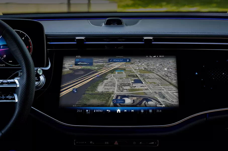 Кроссоверы и внедорожники Mercedes-Benz получили навигатор для бездорожья