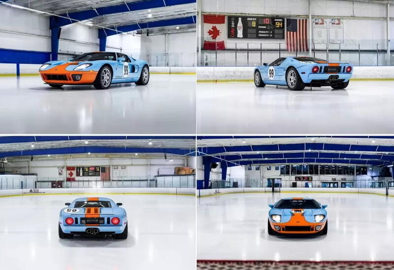 В США продают суперкар Ford GT легенды хоккея Уэйна Гретцки