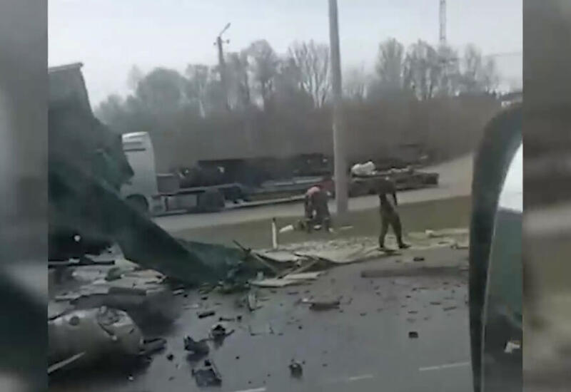 Жесткое ДТП с «Газелью», автовозом и фурой