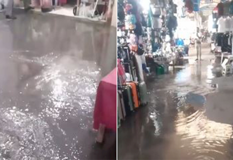 "Sədərək"in bəzi hissələrini su basıb