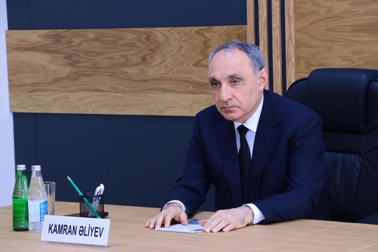 Pirallahı rayon prokurorluğunun yeni inzibati binasının açılışı olub