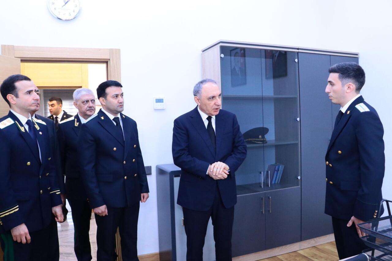 Pirallahı rayon prokurorluğunun yeni inzibati binasının açılışı olub