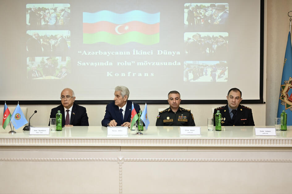 “Azərbaycanın İkinci Dünya savaşında rolu” mövzusunda konfrans keçirilib