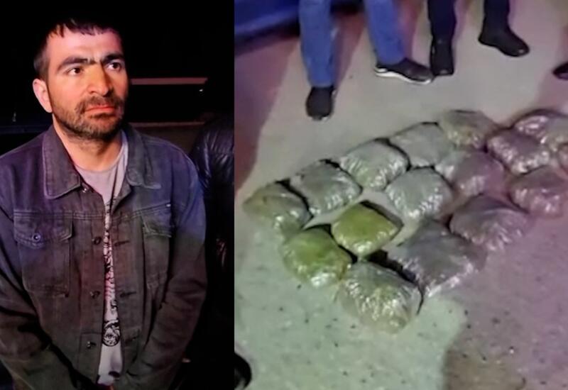 Keçmiş məhkum 9 kq maruixuana ilə tutuldu