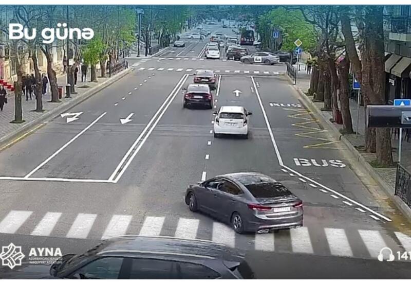Puşkin küçəsində xüsusi hərəkət zolağı təşkil edilib