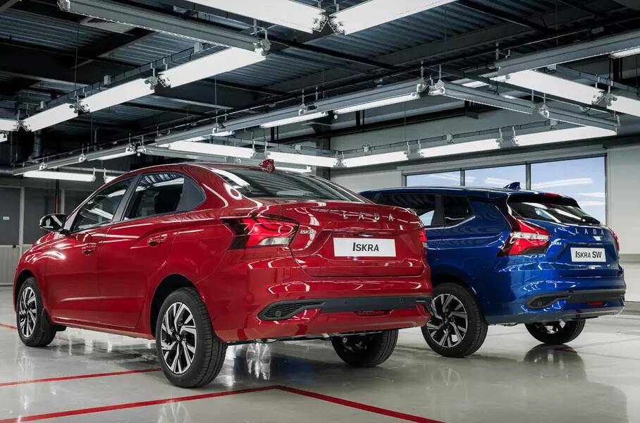 Универсал Lada Iskra SW полностью рассекречен