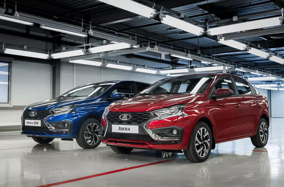 Универсал Lada Iskra SW полностью рассекречен