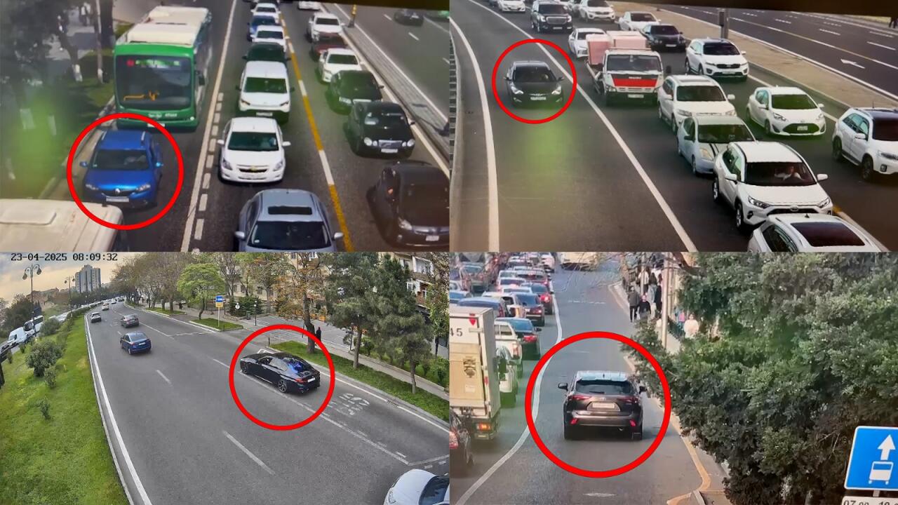 Avtobus zolağına daxil olan sürücülərə