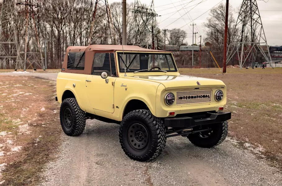 С аукциона продадут рестомод International Scout на шасси Jeep Wrangler