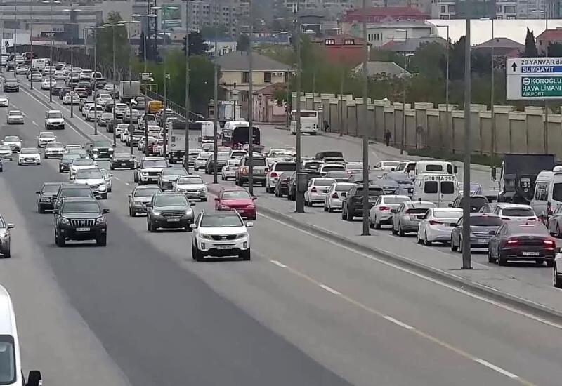 Bakıda bu yollarda sıxlıq var