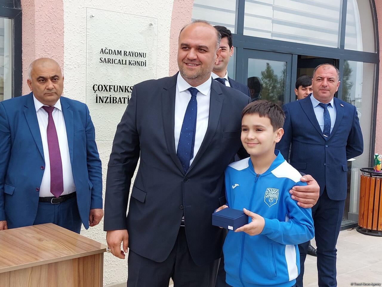 Köç karvanı Ağdam rayonunun Sarıcalı kəndinə çatıb