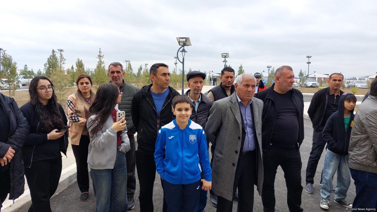 Köç karvanı Ağdam rayonunun Sarıcalı kəndinə çatıb