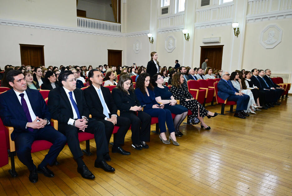 Вице-президент Фонда Гейдара Алиева Лейла Алиева приcутствовала на концерте студентов и молодежи в Бакинской музыкальной академии