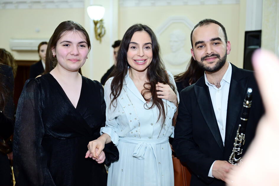 Вице-президент Фонда Гейдара Алиева Лейла Алиева приcутствовала на концерте студентов и молодежи в Бакинской музыкальной академии