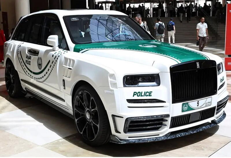 У полиции Дубая появился Rolls-Royce