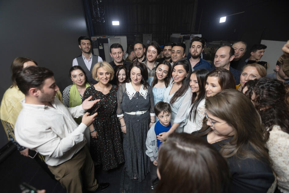 Вице-президент Фонда Гейдара Алиева Лейла Алиева и Арзу Алиева приняли участие в музыкально-художественном вечере «Только культура»