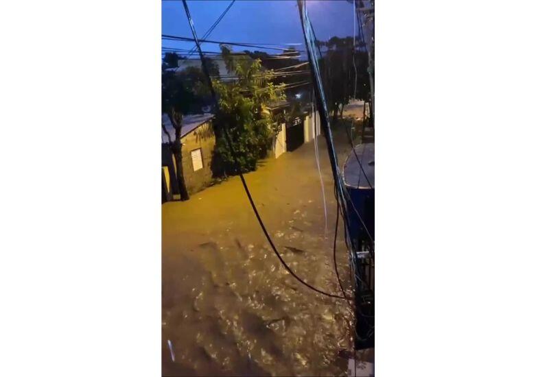 Сильное наводнение в Доминикане