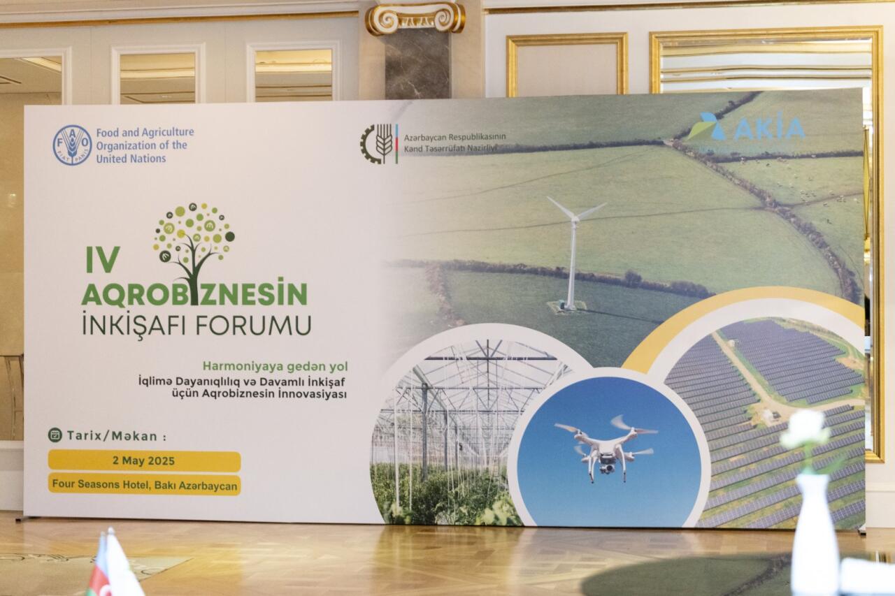 Bakıda IV Aqrobiznesin İnkişafı Forumu keçirilib