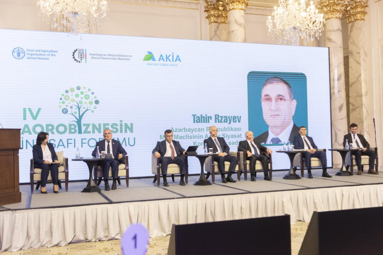 Bakıda IV Aqrobiznesin İnkişafı Forumu keçirilib