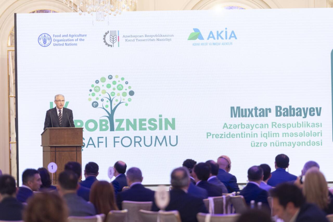 Bakıda IV Aqrobiznesin İnkişafı Forumu keçirilib