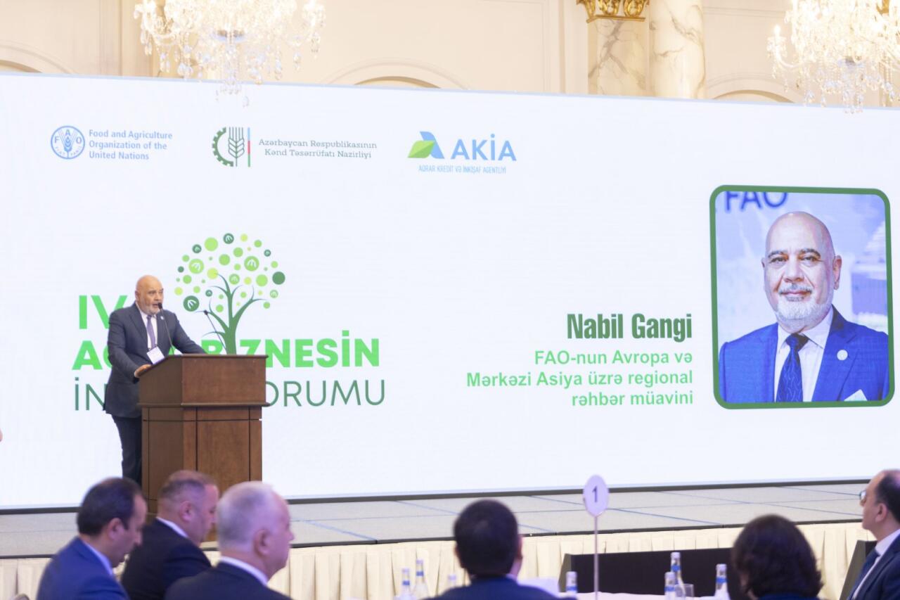 Bakıda IV Aqrobiznesin İnkişafı Forumu keçirilib