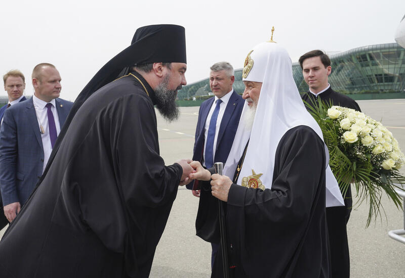 Патриарх Кирилл прибыл в Азербайджан