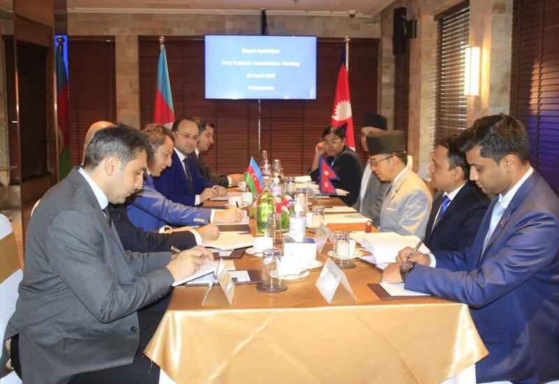 Azərbaycan və Nepal XİN-ləri arasında ilk siyasi məsləhətləşmələrdə bütün sahələrdə əməkdaşlıq müzakirə edilib