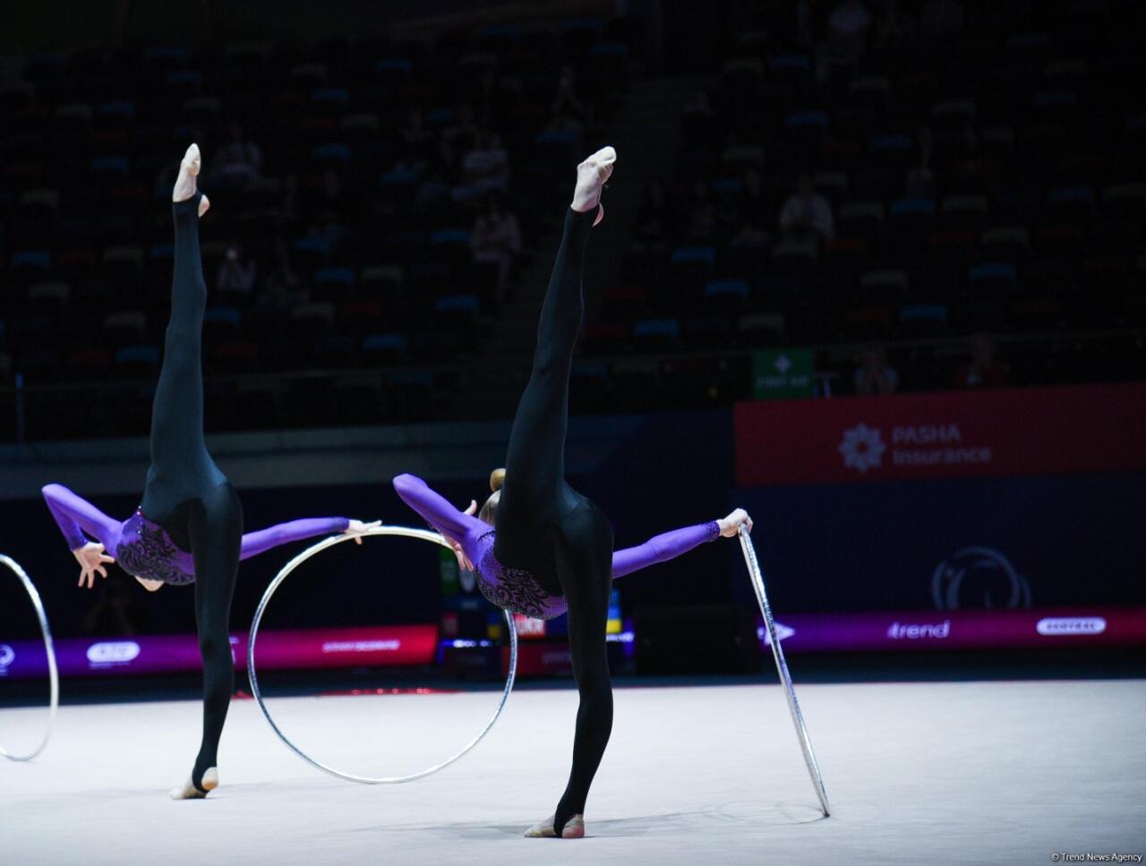 Bakıda keçirilən “Bədii gimnastika üzrə Avropa kuboku”nun üçüncü günündə qaliblər məlum olub