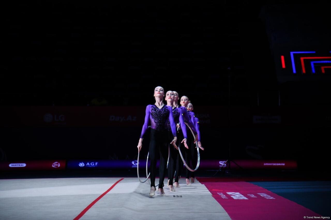 Bakıda keçirilən “Bədii gimnastika üzrə Avropa kuboku”nun üçüncü günündə qaliblər məlum olub