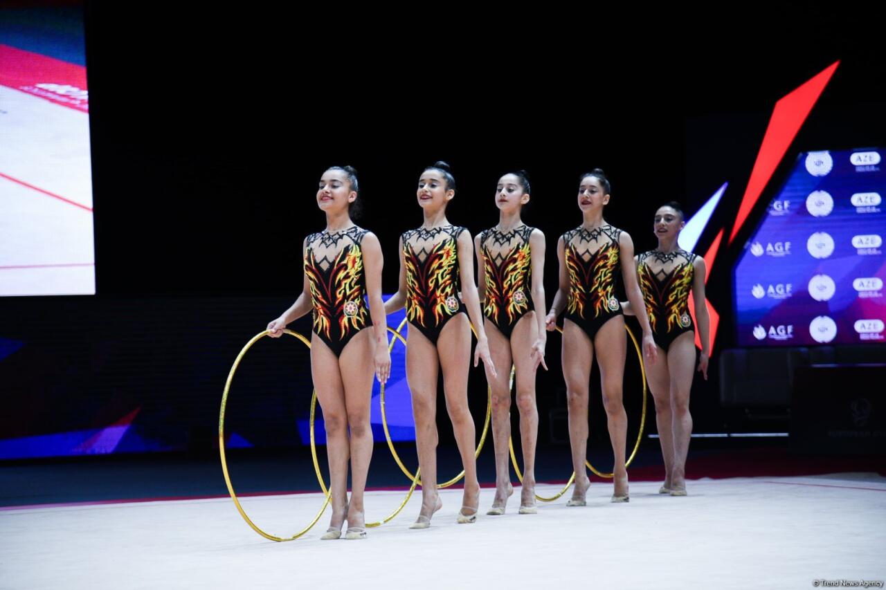 Bakıda keçirilən “Bədii gimnastika üzrə Avropa kuboku”nun üçüncü günündə qaliblər məlum olub