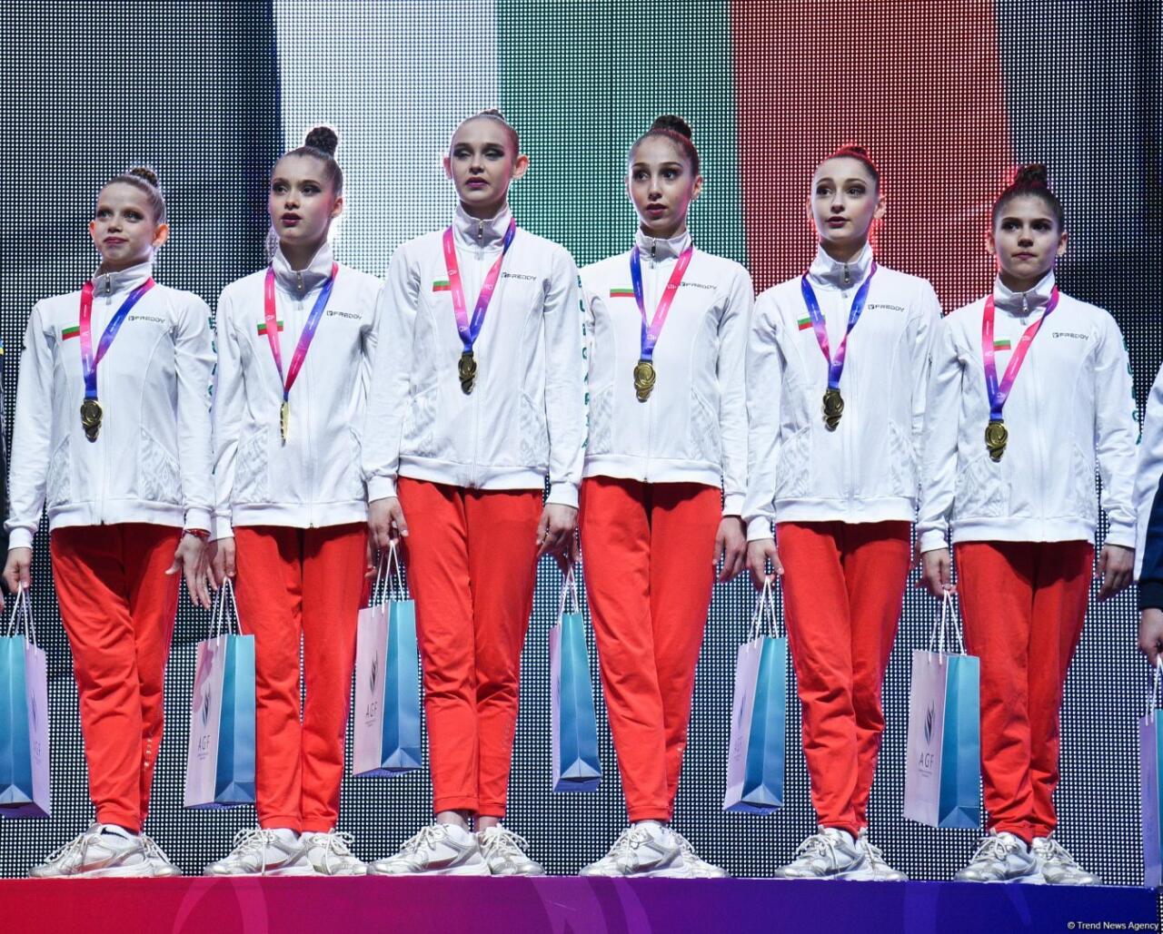 Bakıda keçirilən “Bədii gimnastika üzrə Avropa kuboku”nun üçüncü günündə qaliblər məlum olub