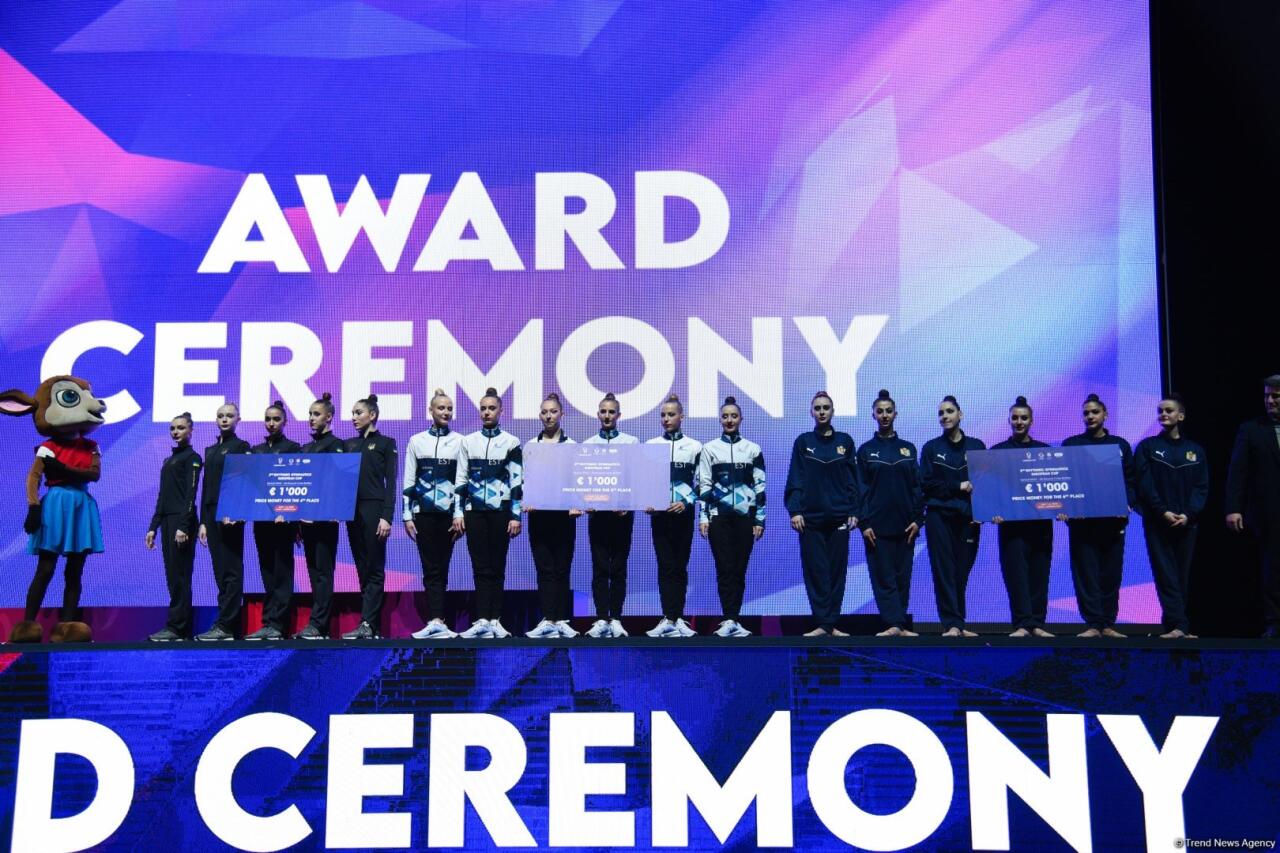 Azərbaycan komandası bədii gimnastika üzrə Avropa Kubokunda bürünc medal qazandı