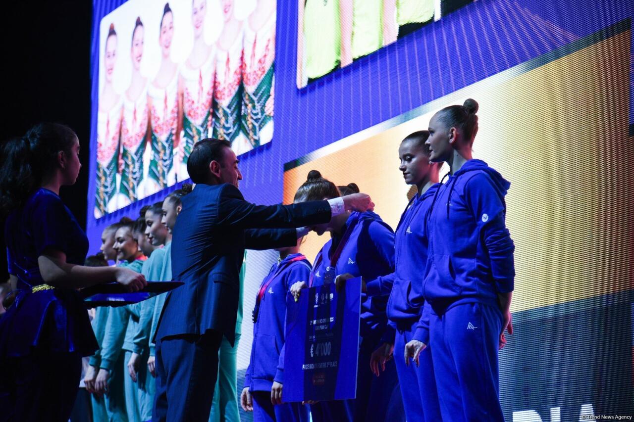 Azərbaycan komandası bədii gimnastika üzrə Avropa Kubokunda bürünc medal qazandı