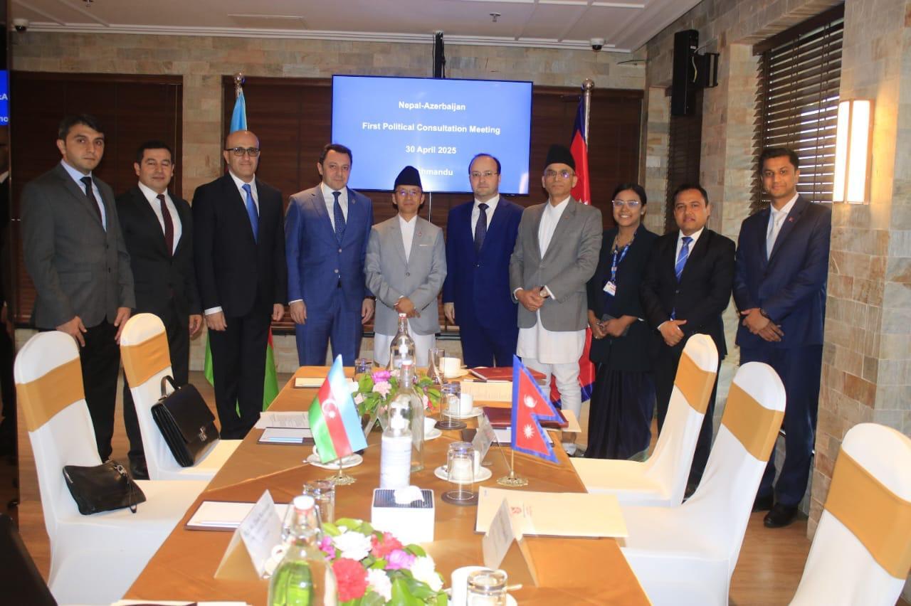 Azərbaycan və Nepal XİN-ləri arasında ilk siyasi məsləhətləşmələrdə bütün sahələrdə əməkdaşlıq müzakirə edilib
