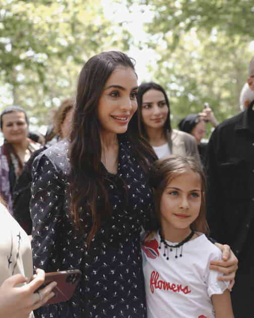 Heydər Əliyev Fondunun vitse-prezidenti Leyla Əliyeva və Bakı Media Mərkəzinin rəhbəri Arzu Əliyevanın Naxçıvan səfəri Ordubad rayonunda davam edib