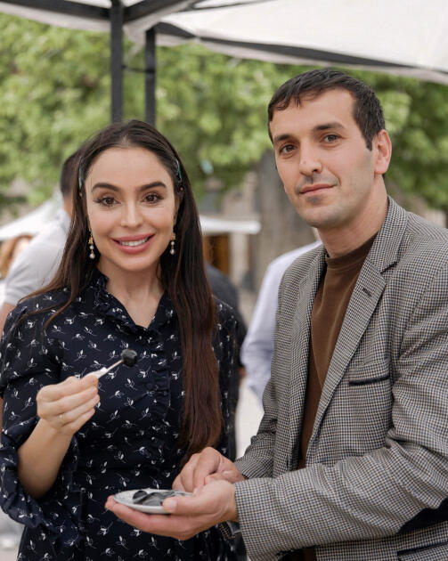 Heydər Əliyev Fondunun vitse-prezidenti Leyla Əliyeva və Bakı Media Mərkəzinin rəhbəri Arzu Əliyevanın Naxçıvan səfəri Ordubad rayonunda davam edib
