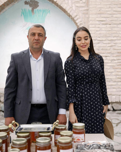 Heydər Əliyev Fondunun vitse-prezidenti Leyla Əliyeva və Bakı Media Mərkəzinin rəhbəri Arzu Əliyevanın Naxçıvan səfəri Ordubad rayonunda davam edib