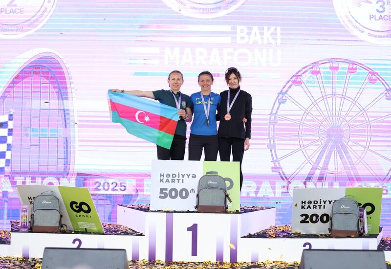 “Bakı Marafonu 2025”in mükafatlandırma mərasimi keçirilib