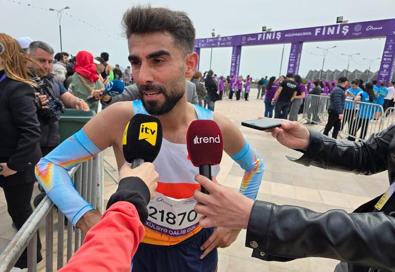 Türkiyəli yarışçı “Bakı Marafonu 2025”in kişilər arasında qalibi olub