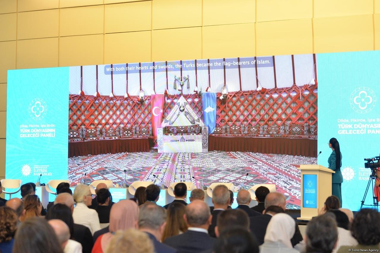 Bakıda “Dildə, Fikirdə, Əməldə Birlik: Türk Dünyasının Gələcəyi’’ adlı panel keçirilir
