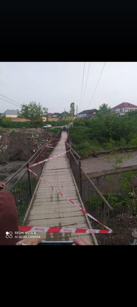 Körpü qəzalı vəziyyətə düşdü