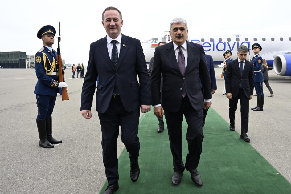 Belarusun Baş naziri Aleksanr Turçin Azərbaycana rəsmi səfərə gəlib