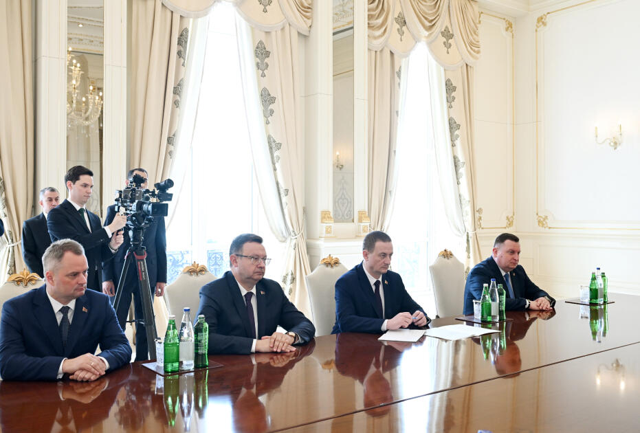 Президент Ильхам Алиев принял премьер-министра Беларуси