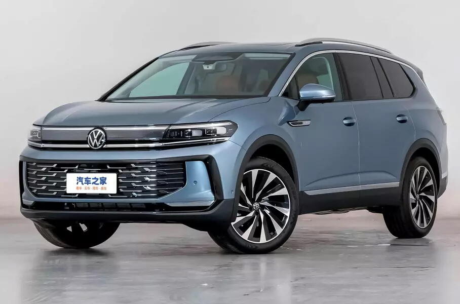 Volkswagen полностью раскрыл новый гигантский кроссовер Talagon