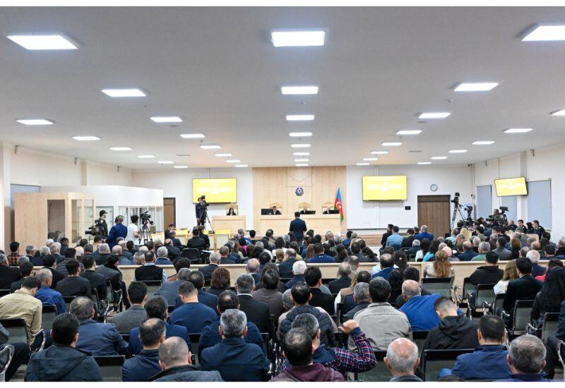 Ruben Vardanyanın məhkəməsində zərərçəkmiş şəxslər ifadə veriblər