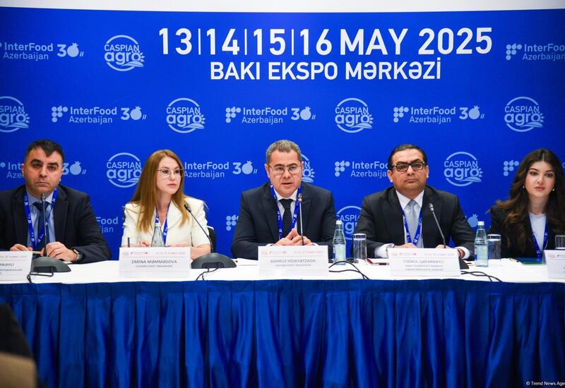 В Баку состоялась пресс-конференция, посвященная выставкам Caspian Agro и InterFood Azerbaijan