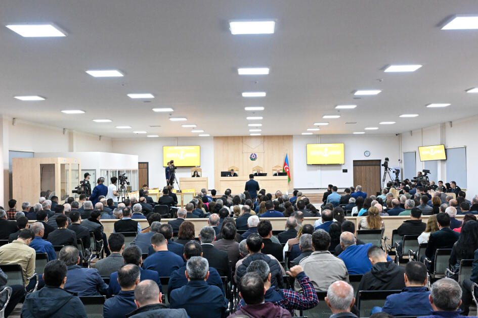Ruben Vardanyanın məhkəməsində zərərçəkmiş şəxslər ifadə veriblər